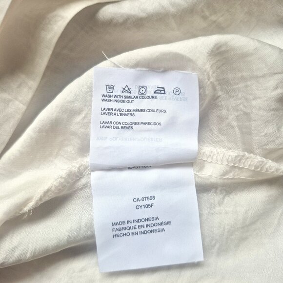 MEXX Sleeveless off-white top, European size 34 - Picture 10 of 10